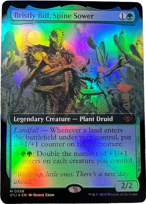 Bristly Bill, Spine Sower OTJ #338 foil Bristly Bill, Spine Sower OTJ #338 foil - Image 1