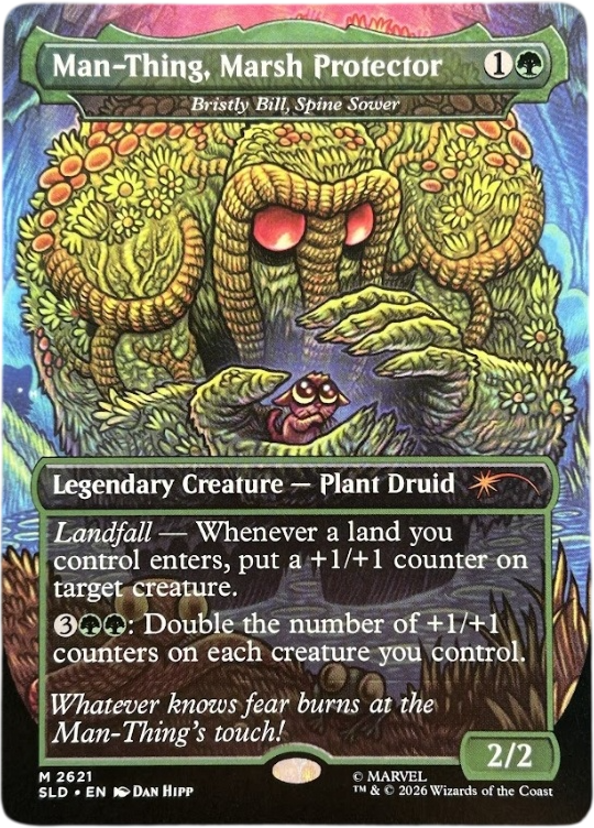 Bristly Bill, Spine Sower(Man-Thing, Marsh Protector) SLD #2621 Bristly Bill, Spine Sower(Man-Thing, Marsh Protector) SLD #2621 - Image 1