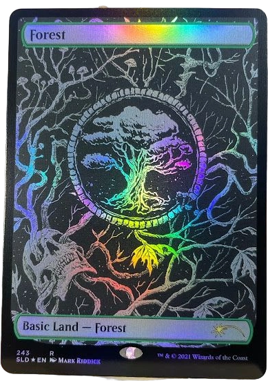 Brutality Basic Land Forest Foil Brutality Basic Land Forest Foil - Image 1