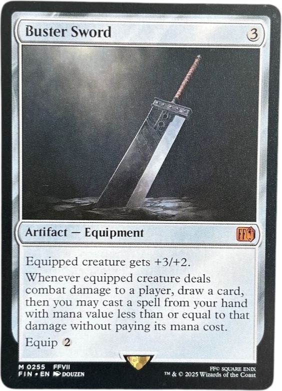 Buster Sword FIN #255 Buster Sword FIN #255 - Image 1