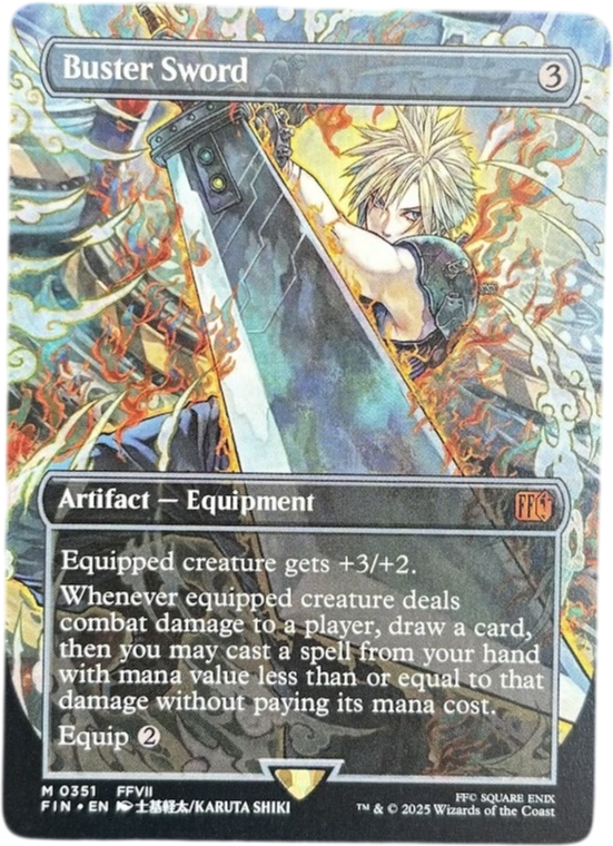 Buster Sword FIN #351 Buster Sword #351 - Image 1