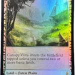 Canopy Vista Zendikar Expeditions foil