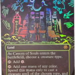 Cavern of Souls #410a Neonink foil