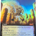 Celestial Colonnade Ultimate Box Topper foil