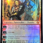 Chandra, Torch of Defiance San Diego Comic-Con 2018 foil