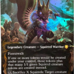 Chatterfang, Squirrel General #95 (raised golden foil)EN