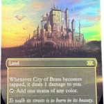 City of Brass 2X2 Borderless foil
