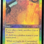 City of Traitors FOIL vintage