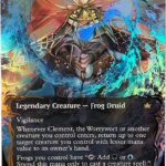 Clement, the Worrywort #347 (raised golden foil)EN