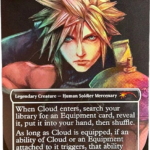 Cloud, Midgar Mercenary #01 foil