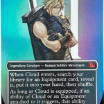 Cloud, Midgar Mercenary #375 foil