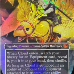 Cloud, Midgar Mercenary #564 Chocobotrackfoil