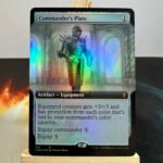 Commander's Plate Extended 692 foil