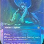 Consecrated Sphinx 2x2 borderless foil