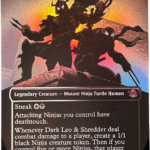 Dark Leo & Shredder #220 foil