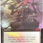Demonic Tutor UMA Box Topper foil