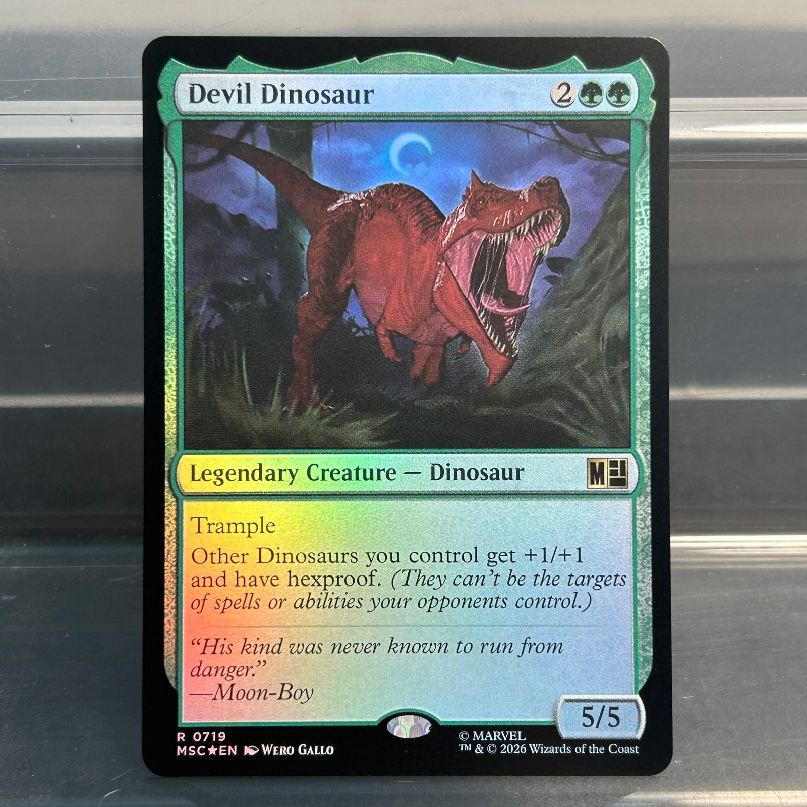 Devil Dinosaur #719 foil Devil Dinosaur #719 foil - Image 1