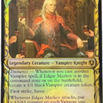 Edgar Markov #328 foil