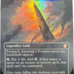 Isengard, Saruman's Fortress 389 Surge foil