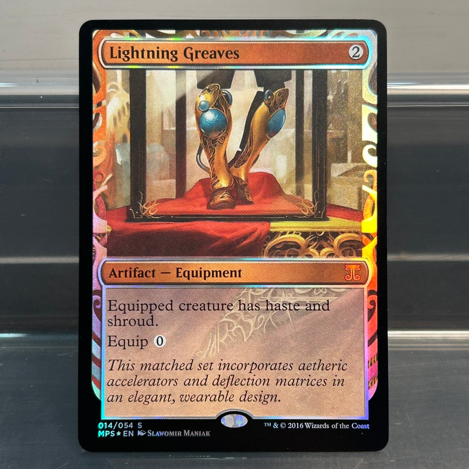 Lightning Greaves MPS foil Lightning Greaves MPS foil - Image 1