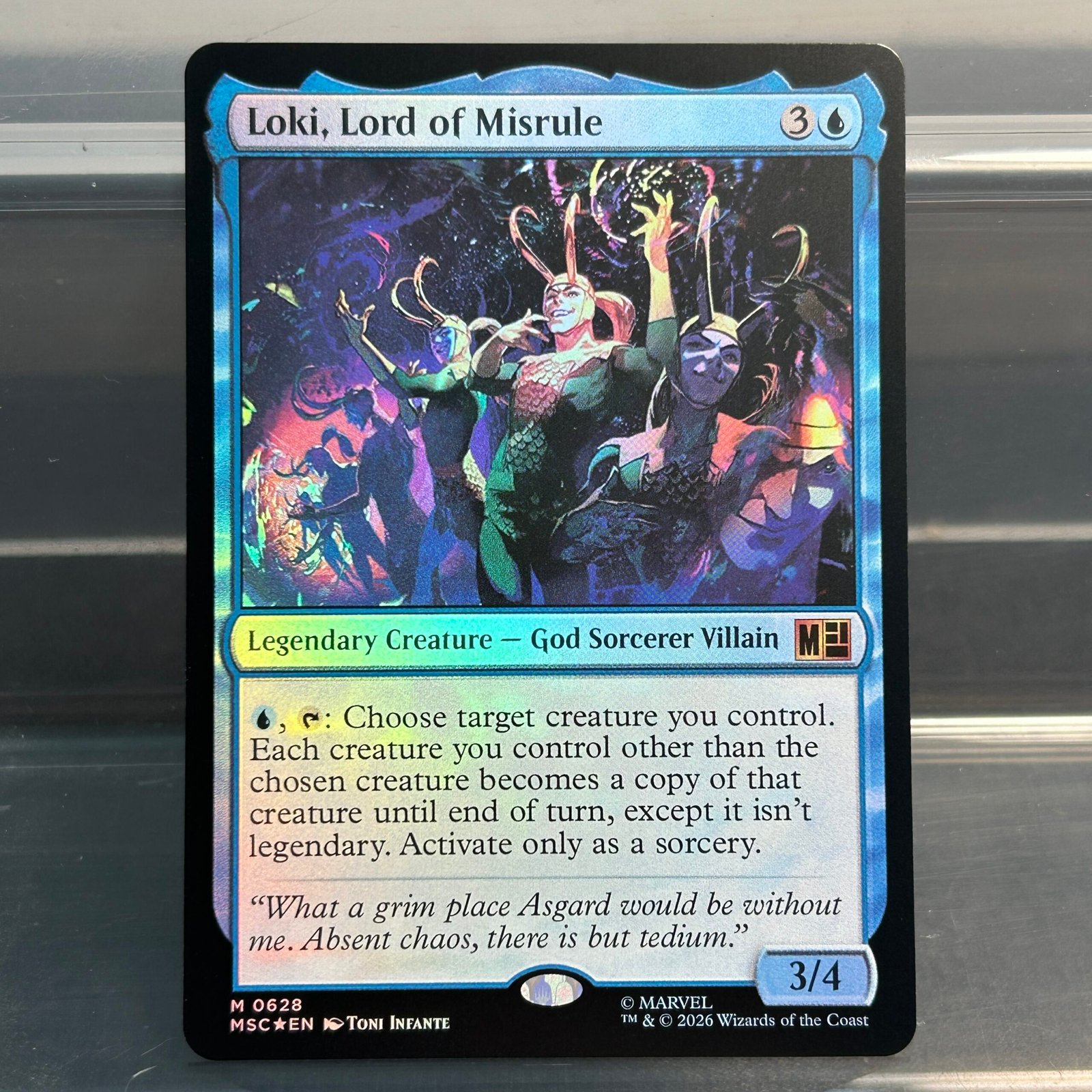 Loki, Lord of Misrule #628 foil Loki, Lord of Misrule #628 foil - Image 1