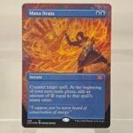 Mana Drain 2x2 borderless foil