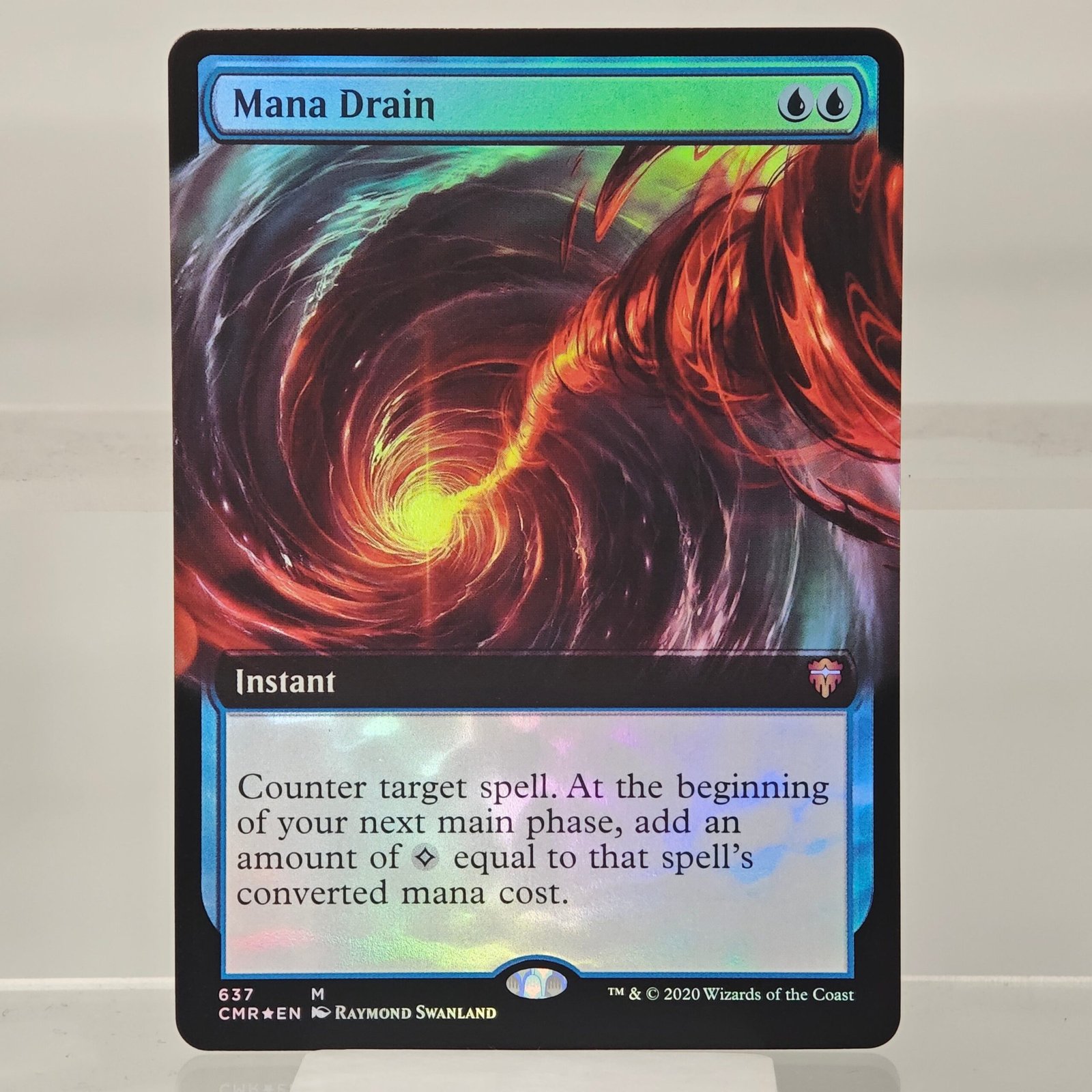 Mana Drain CMR #637 foil Mana Drain CMR #637 foil - Image 1