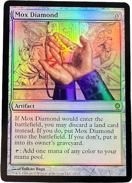 Mox Diamond (FOIL) - From the Vault Foil Mox Diamond (FOIL) - From the Vault Foil - Image 1
