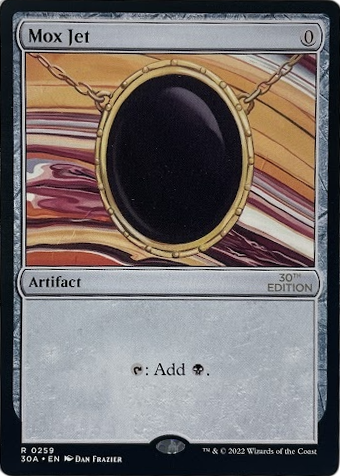 Mox Jet 30th holo Mox Jet 30th holo - Image 1