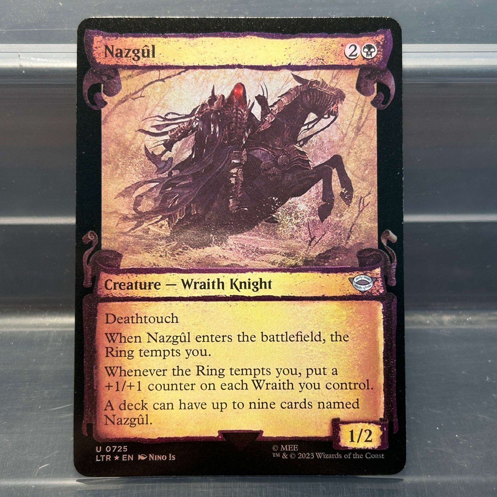Nazgûl LTR #725 Silver Foil Nazgûl LTR #725 Silver Foil - Image 1