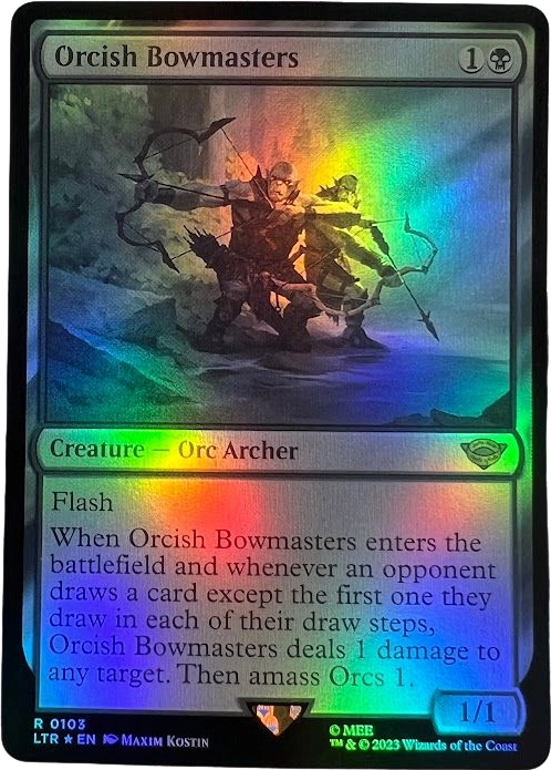 Orcish Bowmasters 103 foil Orcish Bowmasters 103 foil - Image 1