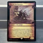 Orcish Bowmasters LTR #554 Silver Foil