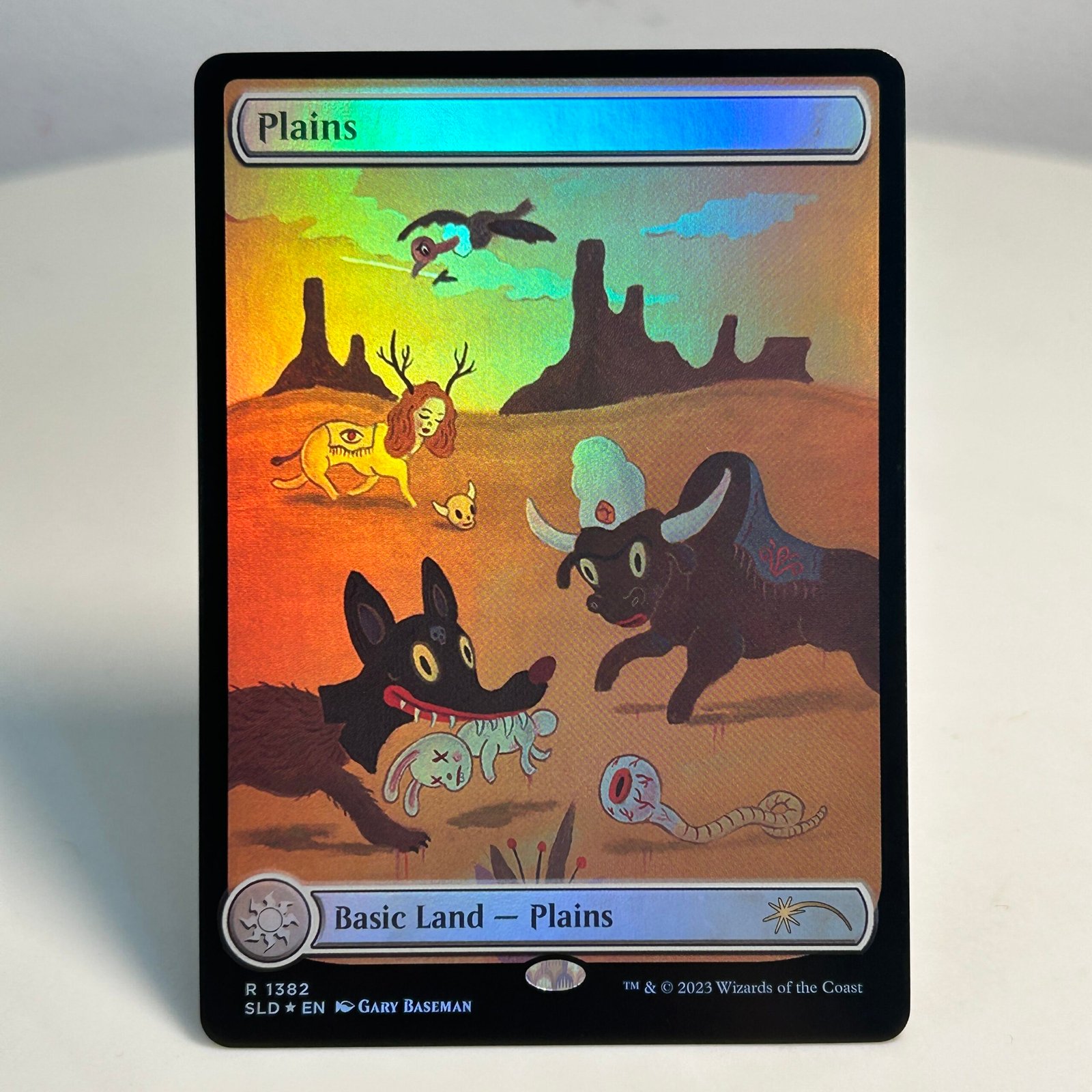 Plains SLD# 1382 foil Plains SLD# 1382 foil - Image 1