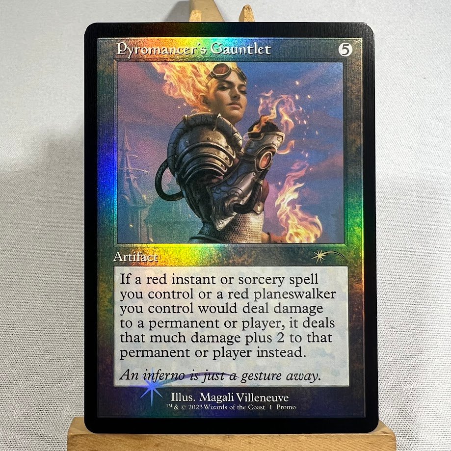 Pyromancers Gauntlet PEMI foil Pyromancer's Gauntlet PEMI foil - Image 1