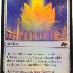 Radiant Lotus 240 foil