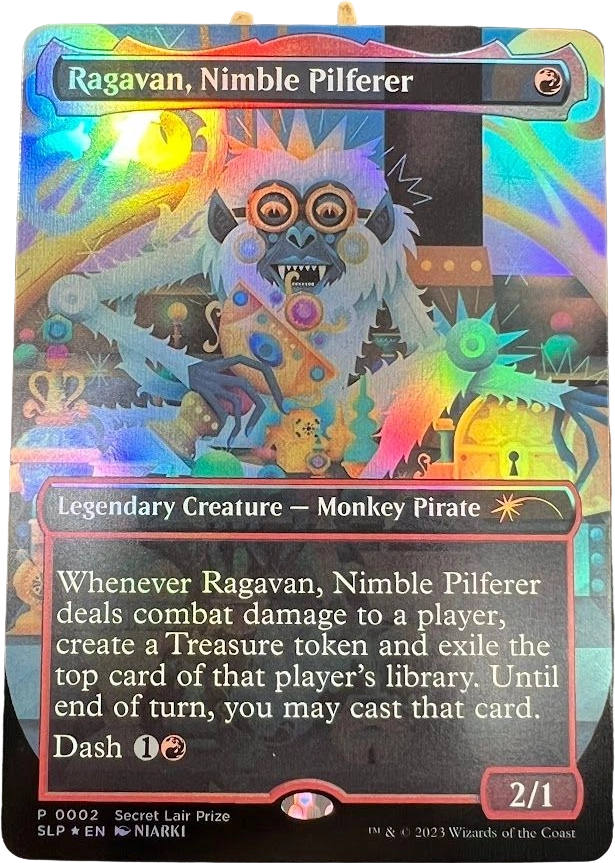 Ragavan, Nimble Pilferer SLP foil Ragavan, Nimble Pilferer SLP foil - Image 1