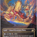 Raugrin Triome borderless foil