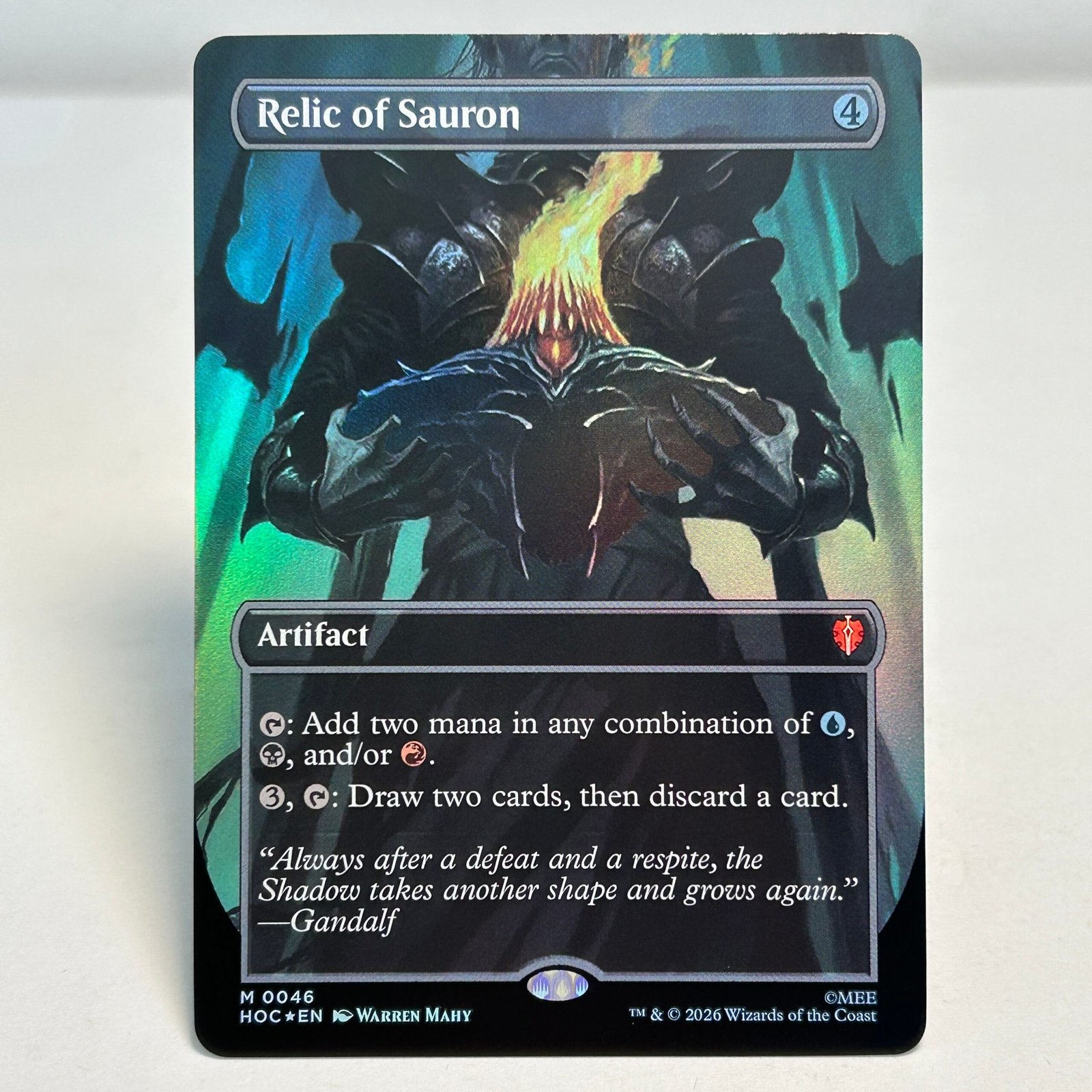 Relic of Sauron HOC #46 foil Relic of Sauron HOC #46 foil - Image 1