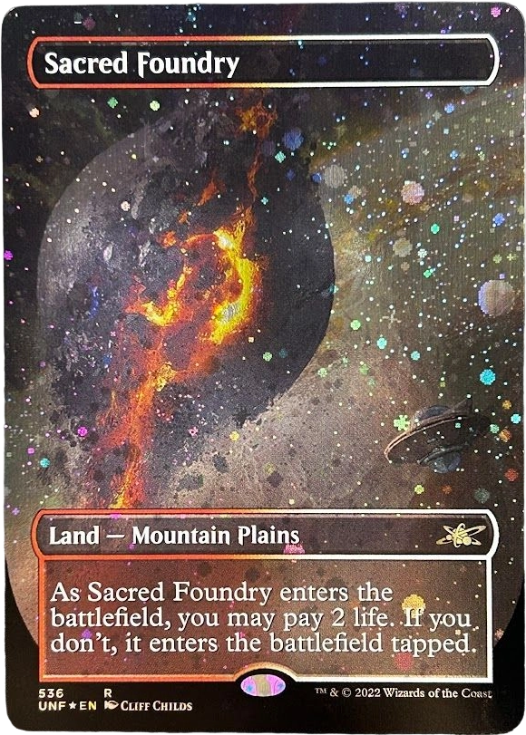 Sacred Foundry UNF #536 New Galaxy Foil Sacred Foundry UNF #536 New Galaxy Foil - Image 1