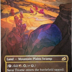 Savai Triome borderless foil