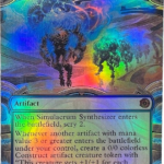 Simulacrum Synthesizer #36 foil