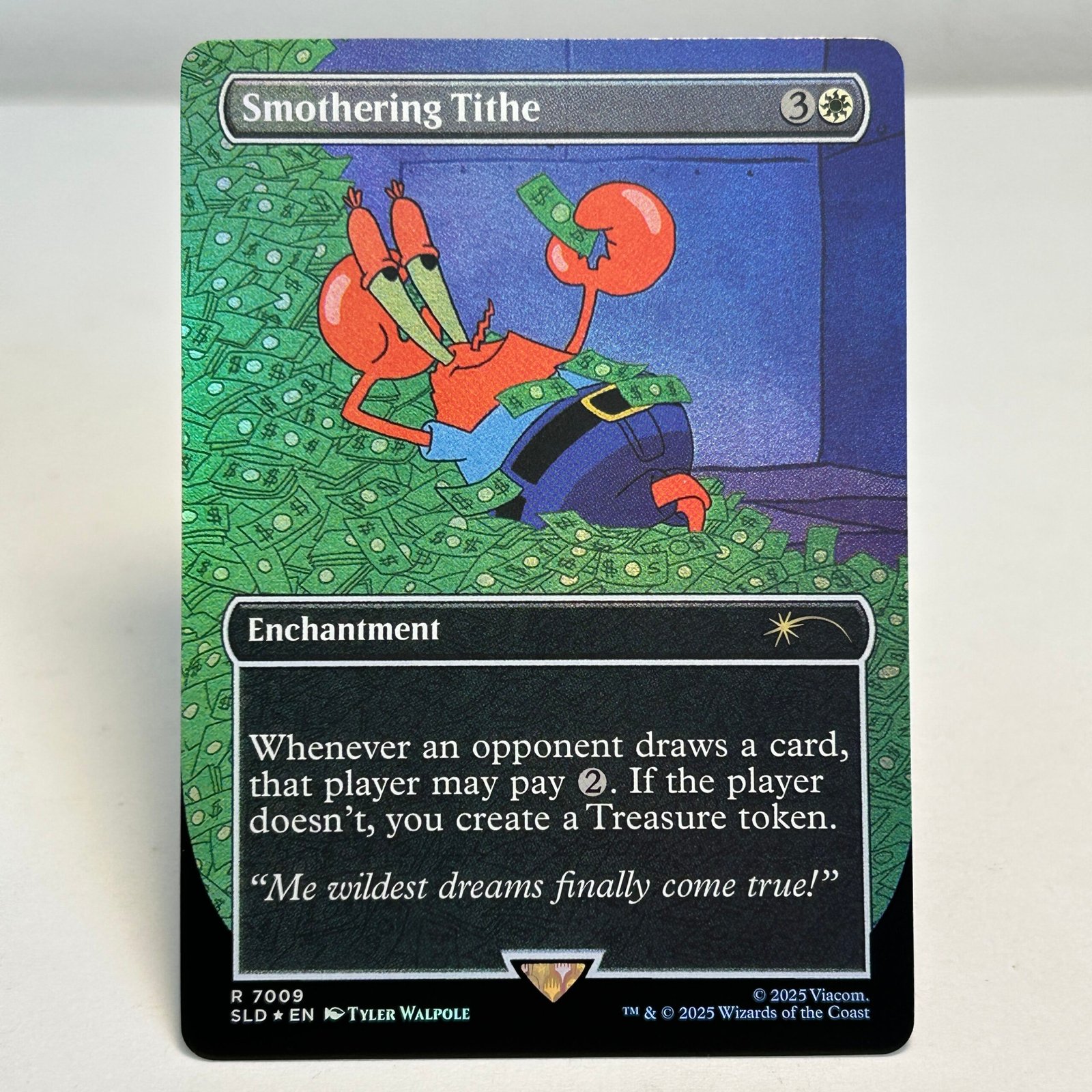 Smothering Tithe SLD #7009 foil Smothering Tithe SLD #7009 foil - Image 1
