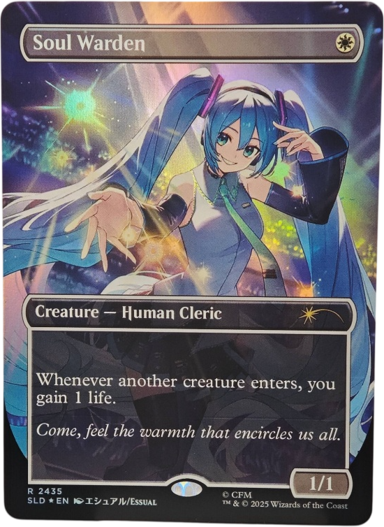 Soul Warden SLD #2435 foil Soul Warden SLD #2435 foil - Image 1