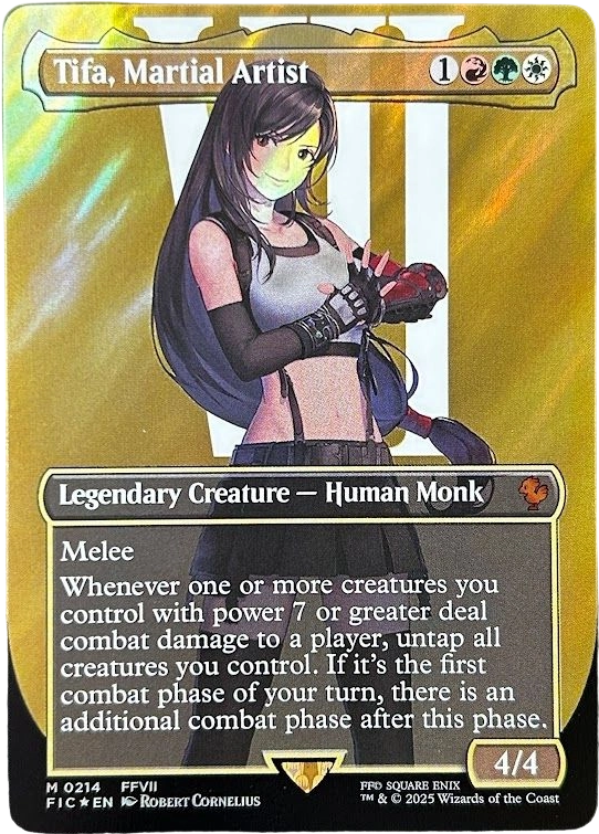 Surge Foil Tifa, Martial Artist #214 Surge Foil Tifa, Martial Artist #214 - Image 1
