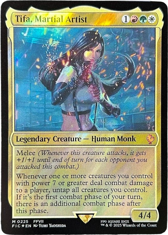 Surge Foil Tifa, Martial Artist #225 Surge Foil Tifa, Martial Artist #225 - Image 1