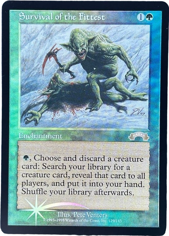 Survival of the Fittest Foil Vintage Survival of the Fittest Foil Vintage - Image 1