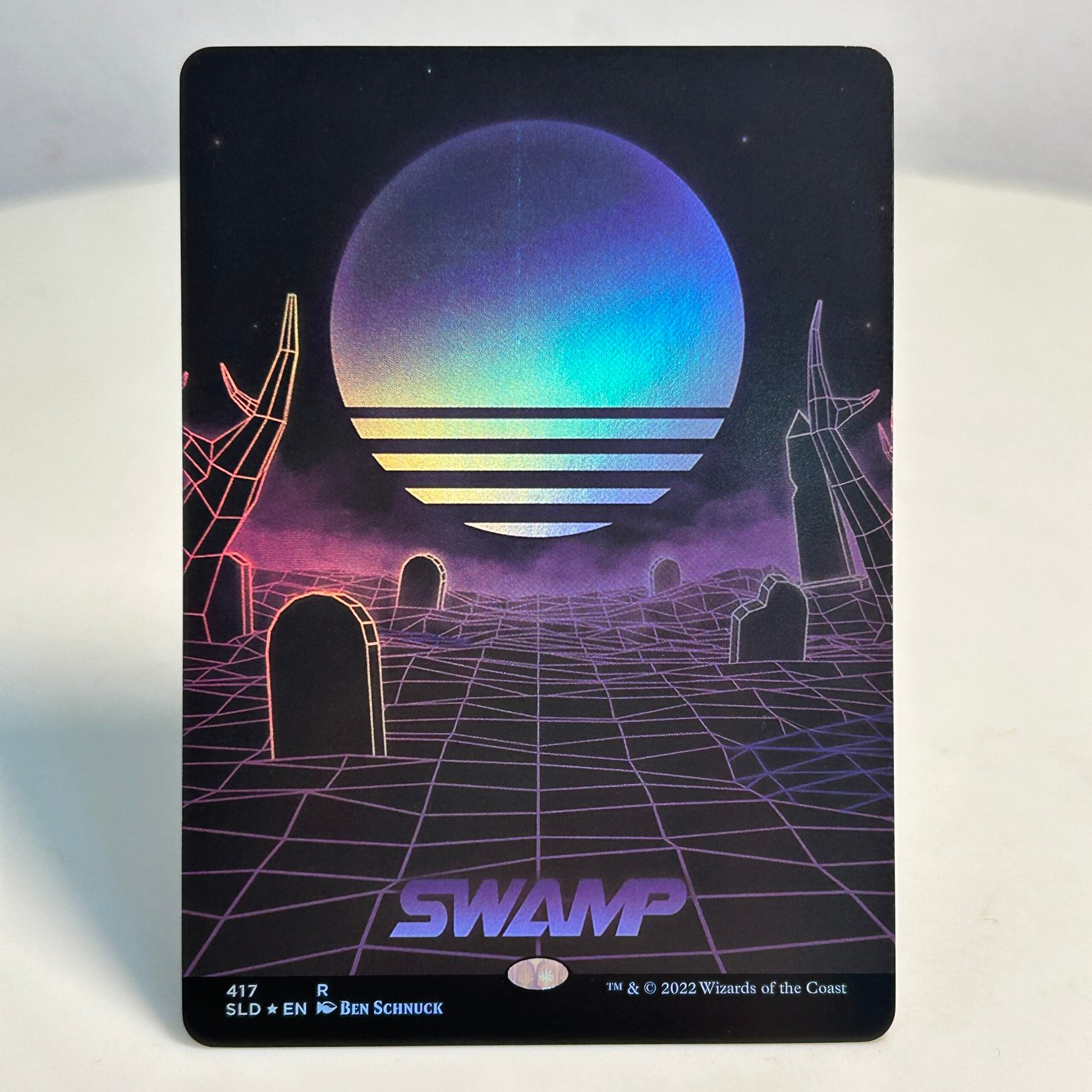 Swamp SLD# 417 foil Swamp SLD# 417 foil - Image 1