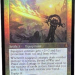 Sword of War and Peace Judge Gift 2023 foil