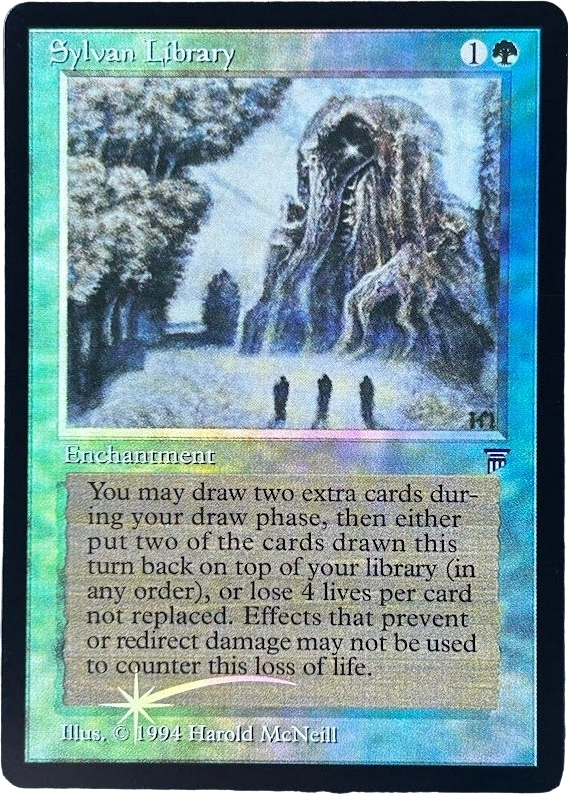 Sylvan Library Legends FOIL vintage Sylvan Library Legends FOIL vintage - Image 1