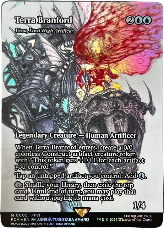 Terra Branford(Urza, Lord High Artificer) #5 foil Terra Branford(Urza, Lord High Artificer) #5 foil - Image 1